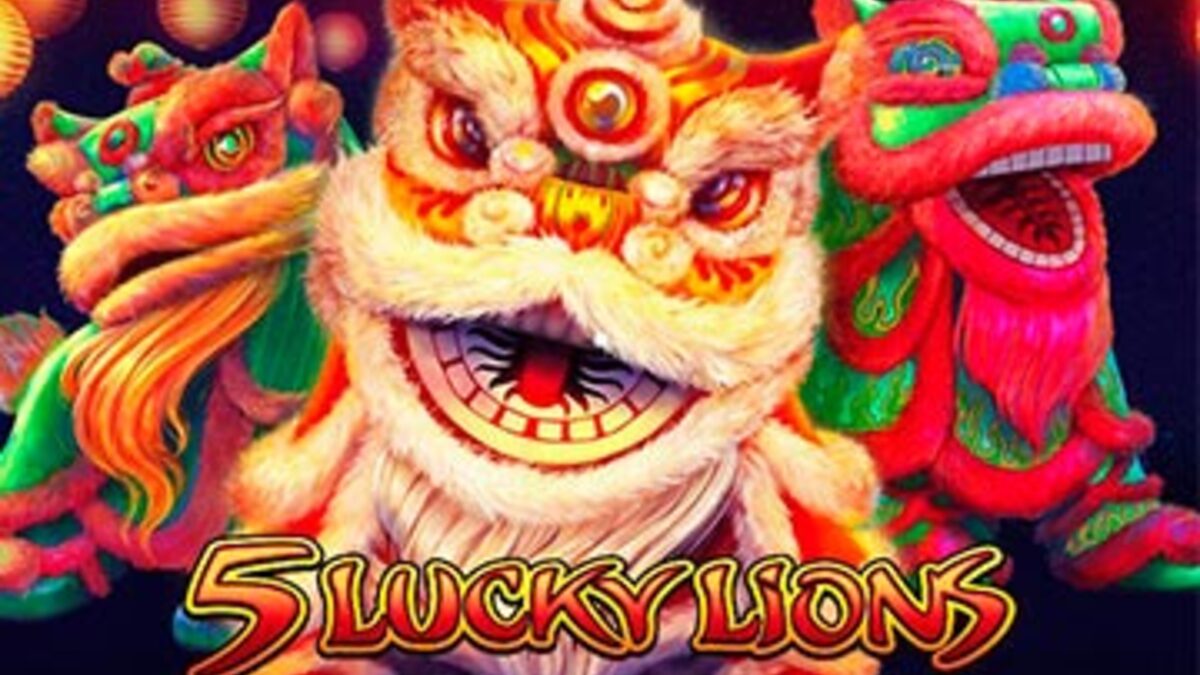 Slot 5 Lucky Lions: Petualangan Keberuntungan Singa